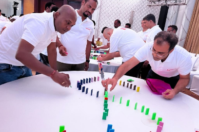Domino Rally - STEMulus - See | Think | Experience | Manifest