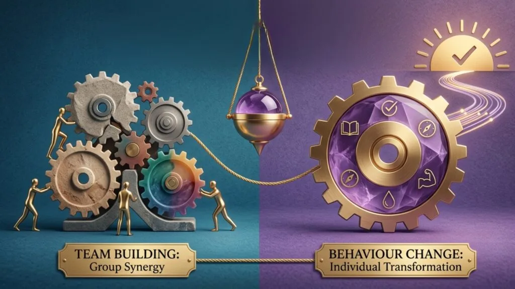 Why “Team Building” and “Behaviour Change” Are Not the Same Thing